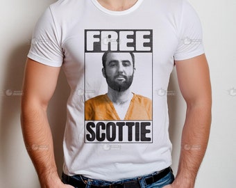 Camisa Scottie Scheffler, camisa Scottie gratis, broma de camisa PGA, camiseta Scottie gratis, camisa de la cárcel de Scottie Scheffler, Scheffler PGA Tour