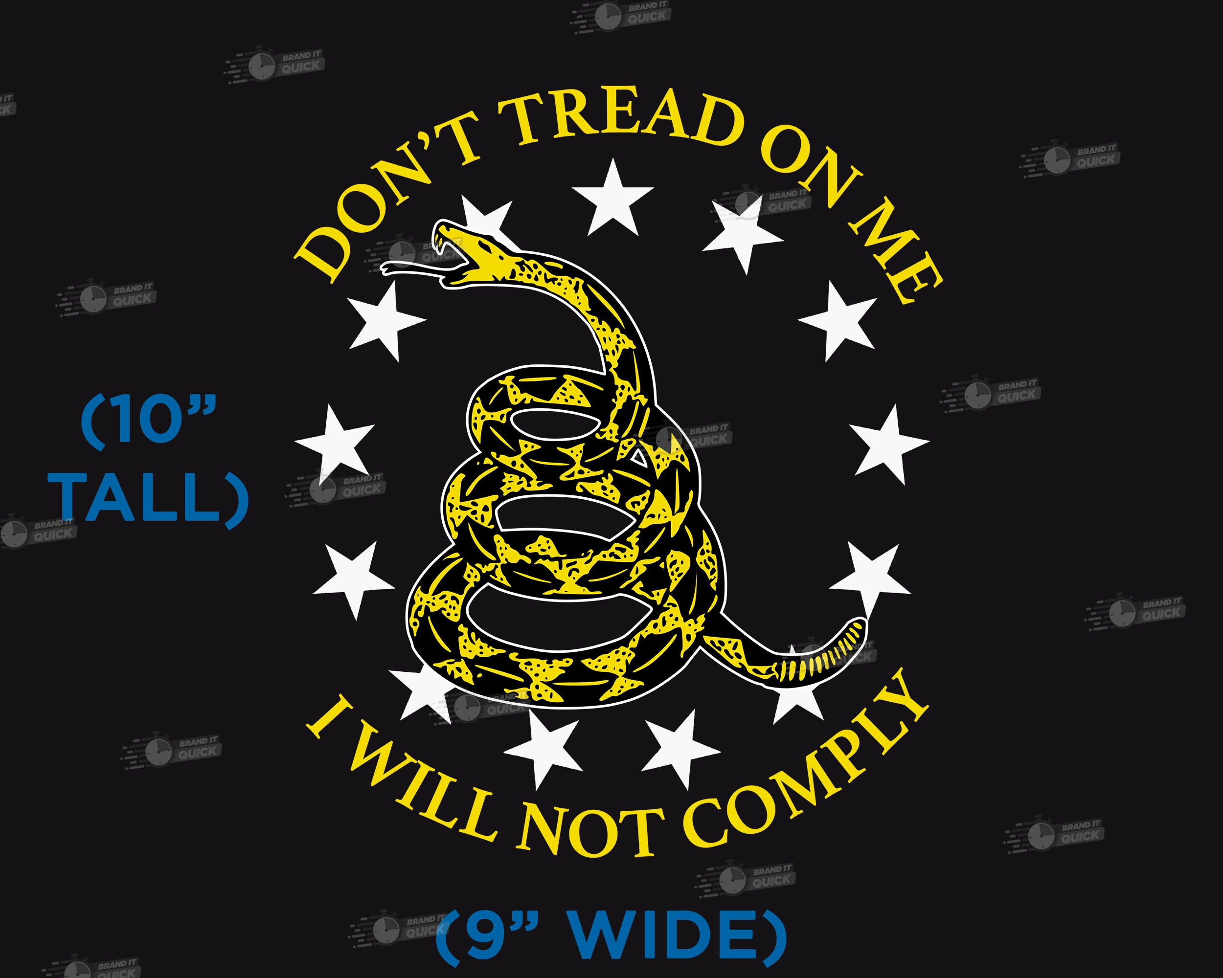 Don’t Tread on Me Shirt, I Will Not Comply T-shirt, I Will Not Comply