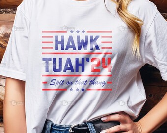 Hawk Tuah Spit On That Thang 2024, Camisa Hawk Tuah 24, Sudadera divertida de moda para mujeres hombres, Camiseta viral Crewneck, Camisa Hawk Tuah