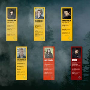 Twilight Autograph Bookmarks –A Collectible Double-Sided Keepsake Gifts