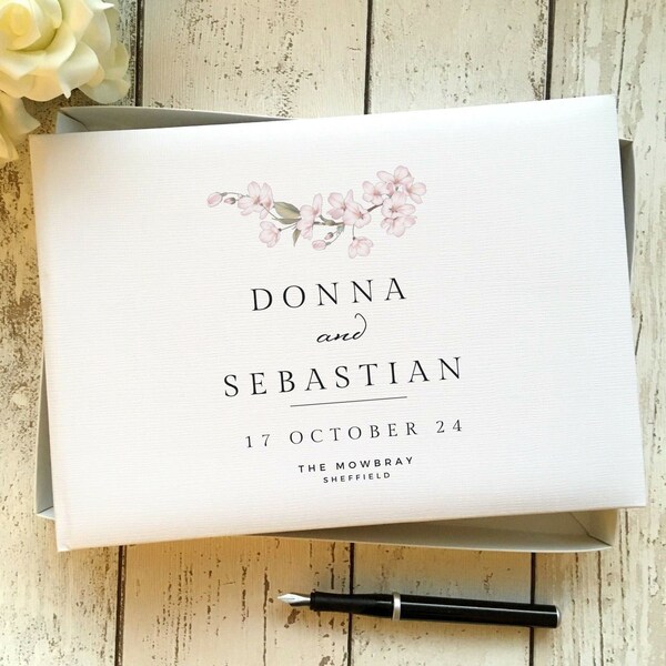 Pink Guest Book Etsy