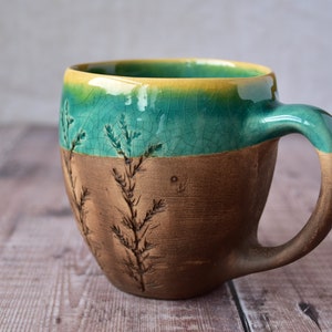 Ceramic Mug Handmade, Pottery Mug Handmade, Large Coffee Mug, Latte Cup, Tea Cup