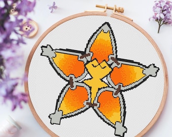 Terra's Wayfinder- Kingdom Hearts - Video Game - Cross Stitch Pattern