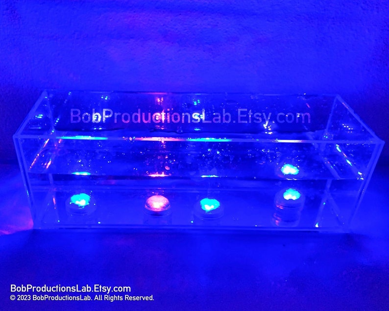 Waterproof LED Light Pods Wireless Remote Controlled Battery Etsy