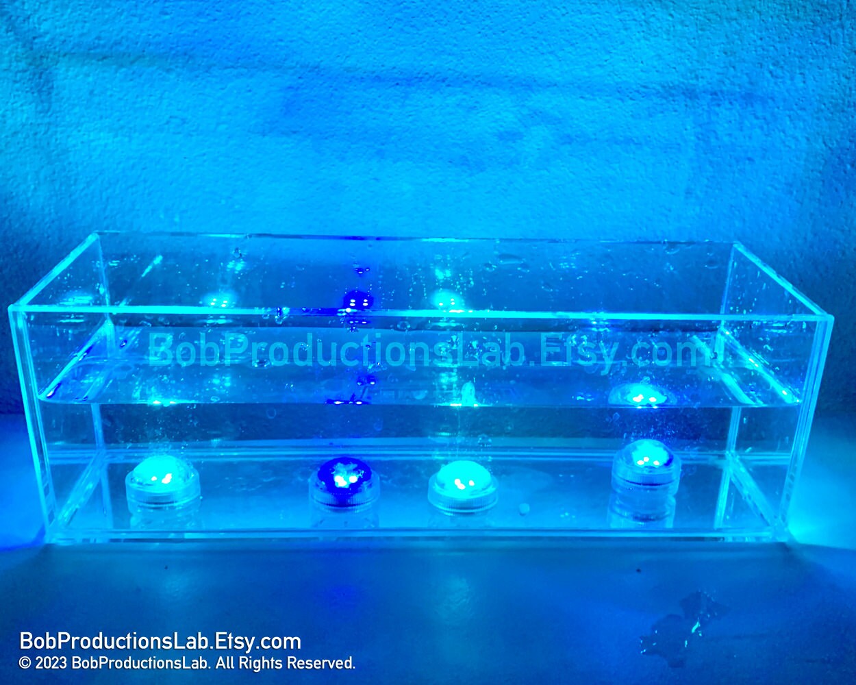 Waterproof LED Light Pods Wireless Remote Controlled Battery Etsy