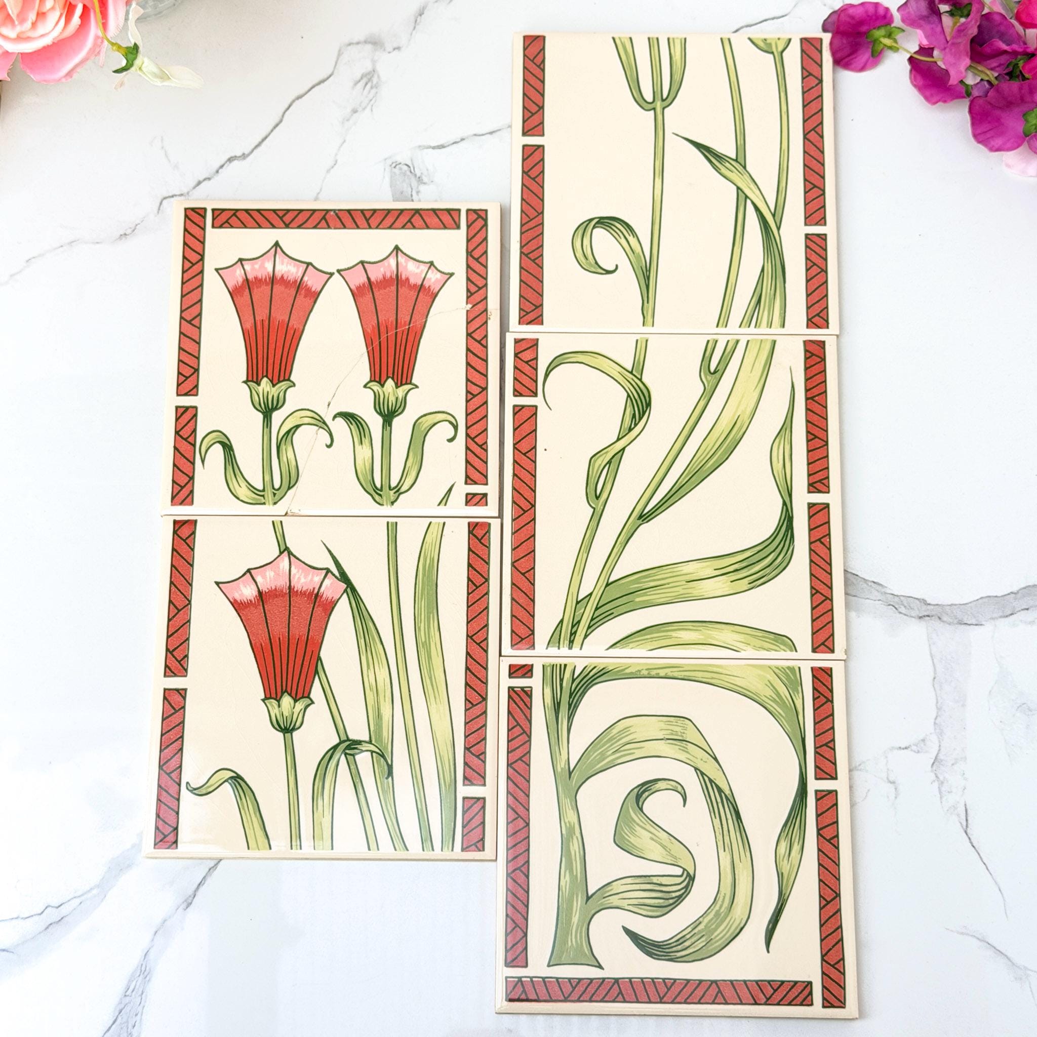 H&r Johnson Vintage Tile - Etsy