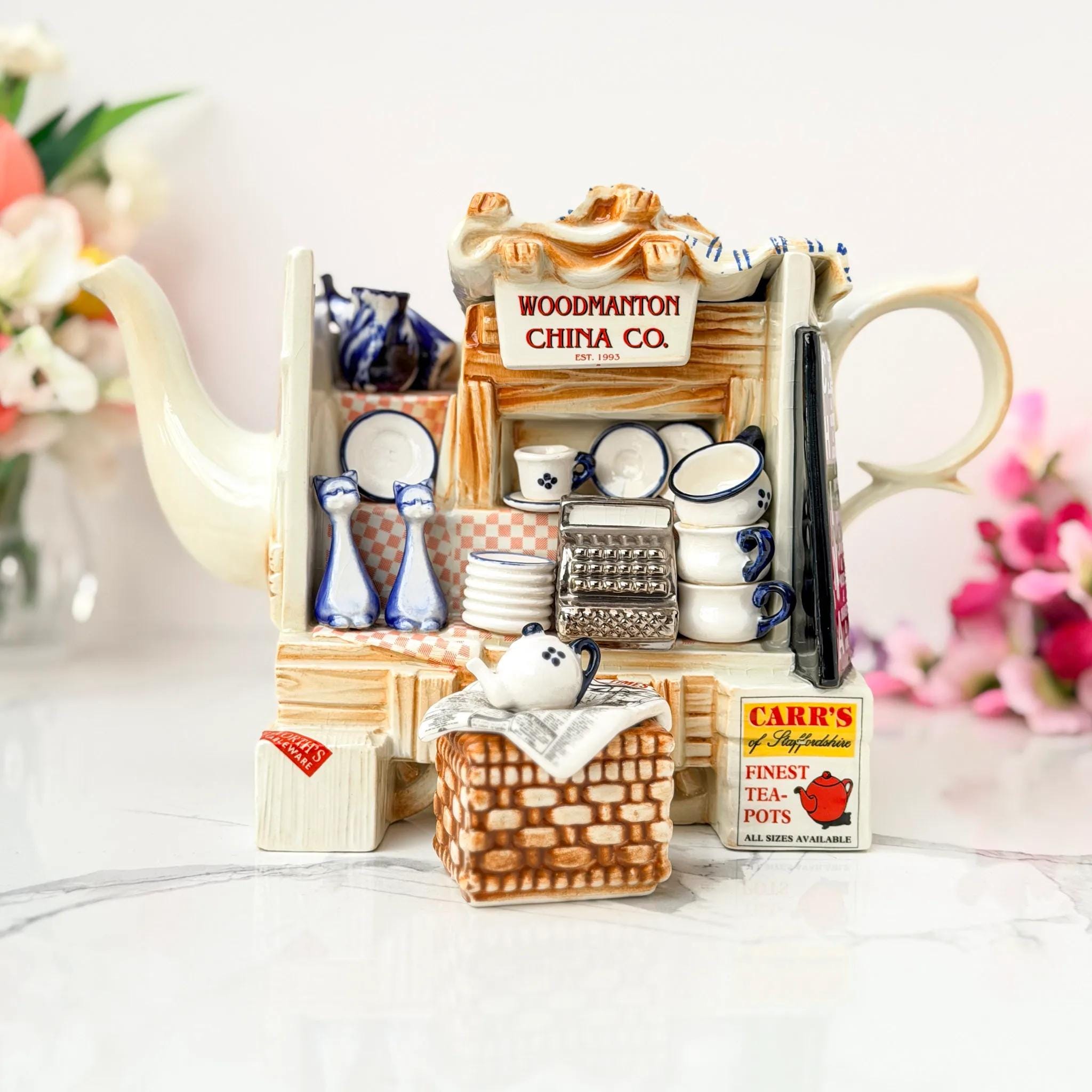 Paul Cardew Teapot Signed - Etsy