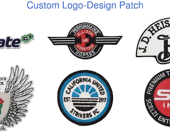 25 Custom Logo-Design Patches