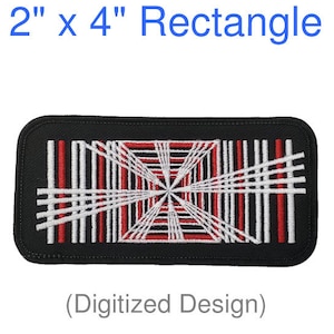 May include: Three rectangular patches, each approximately 2 x 4 inches. One patch features "U.S.D.A." in red on a white background with a blue border. Another has a digitized design in red, white, and black. The third patch displays "CYBERTRUCK" in white on a black background.