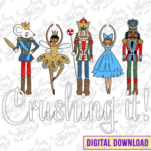 Nötknäpparvektor (SVG och PNG) Julbaletttecknad film