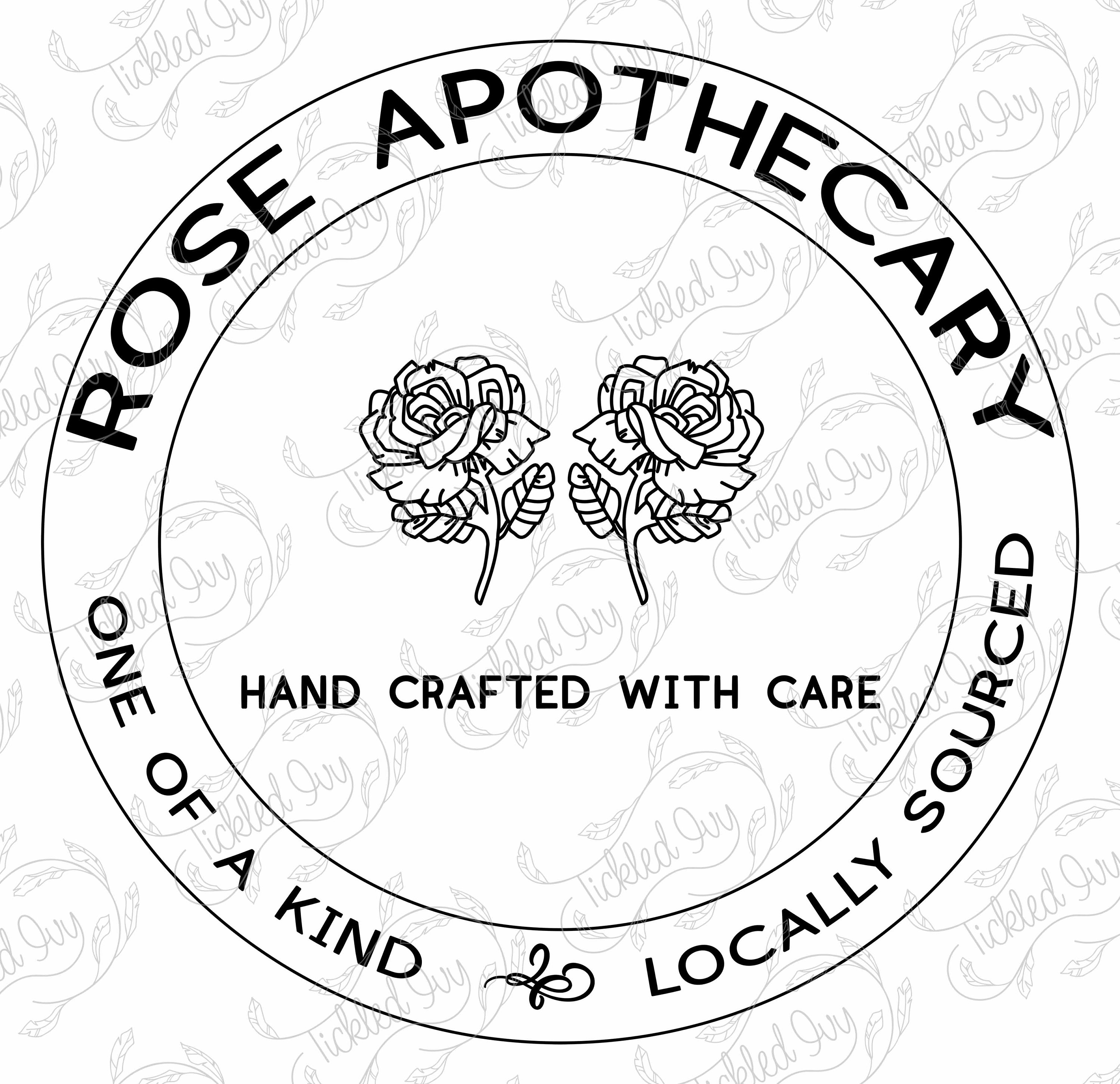 Rose Apothecary Logo Schitt's Creek SVG PNG File Etsy