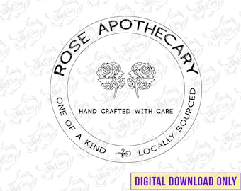 Rose Apothecary Logo - Schitt&#39;s Creek SVG PNG File