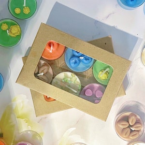 Tealight Candle Set | Berry Blaster, Coconut Cream Cake, Lavender, Coffee Cake, Bubblegum and more | Handmade Candle Gift | Sampler Pack