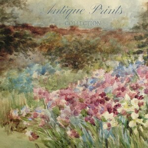 Vintage Spring Cottage Wall Art, Flowers Garden Painting, Antique Watercolor Tulip Print, Floral Farmhouse Wall Decor - PRINTABLE image 4