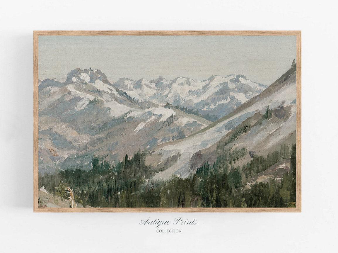 絵画 Mountain Landscape Mountainous Landscape with a Bridge and Four Horsemen