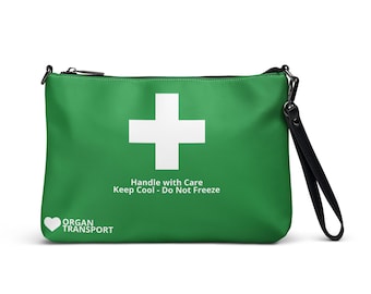 RE Courier Transport Medical Bag Prop | Crossbody Bag | Cosplay Halloween Costume Accessory