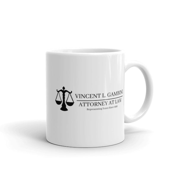 White glossy My Cousin Vinny Vincent Gambini mug