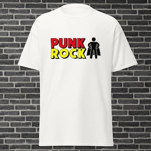 Unisex Punk Rock Hero classic tee, Gifts for Him, Gifts for Her, T-shirt, Superhero Shirt, Pop Culture Shirt