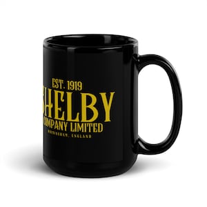 Black Glossy SHELBY COMPANY Mug