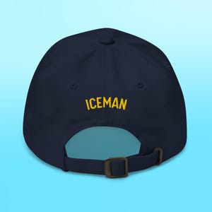TG ICEMAN Call Sign Dad Hat, Dad Gift, Hat Gift, Unisex Hat, Pop Culture Hats, Aviator Hat, Movies Hats