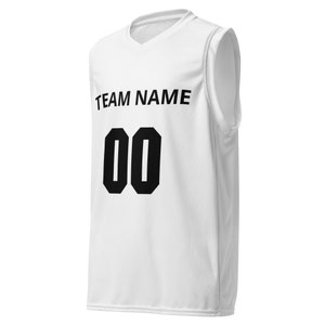 Custom Unisex Basketball Jersey, Little League Jersey, Adult League Jersey, Sports Jersey, Basketball Uniform, Personalized Gifts