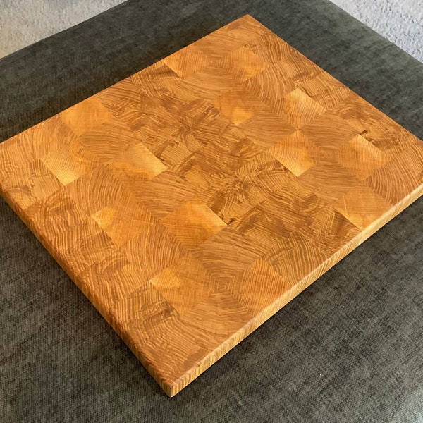 Handmade Ash end grain chopping board