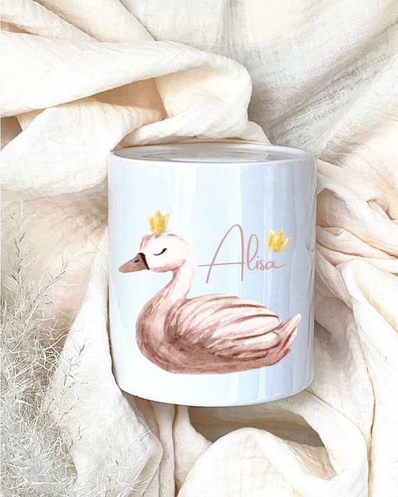 Personalized ceramic money box