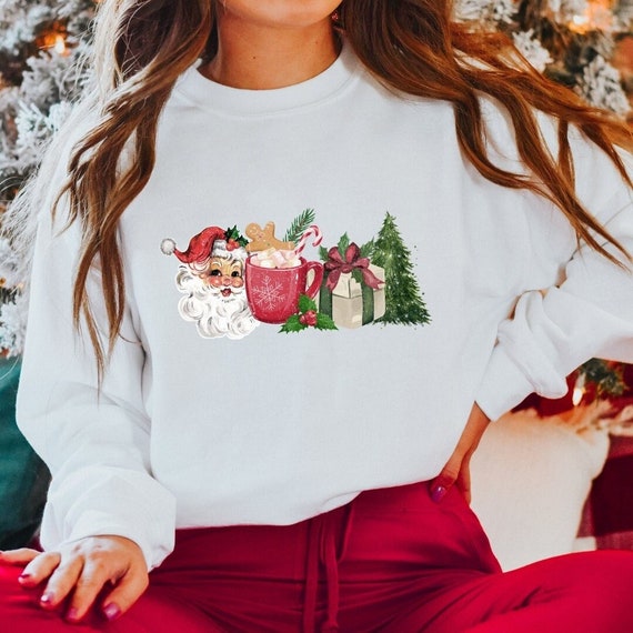 Christmas Sweater, Cute Christmas Sweater, Women's Christmas Sweater, Family Christmas Sweater, Winter Sweatshirt