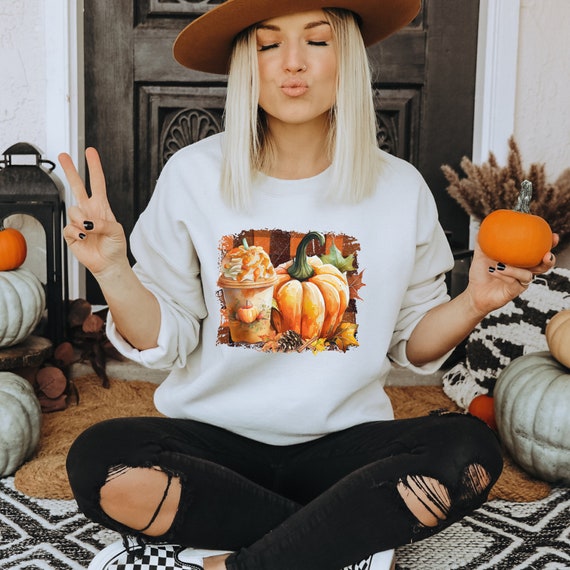 Unisex Sweatshirt or T-Shirt I Fall, Coffee, Cake I Pumpkin I Cozy Days