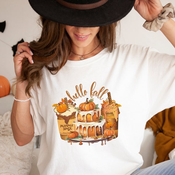 Fall Coffee Sweater, Cute Fall Sweatshirt, Fall In Love Shirt, Pumpkin Sweater, Pumpkin Spice Latte Shirt, Fall Women's Sweater