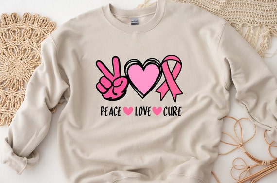 Fight Breast Cancer Sweatshirt, Cancer Support Sweater, Breast Cancer Shirt, Stronger Than Cancer Shirt, Motivational Shirt