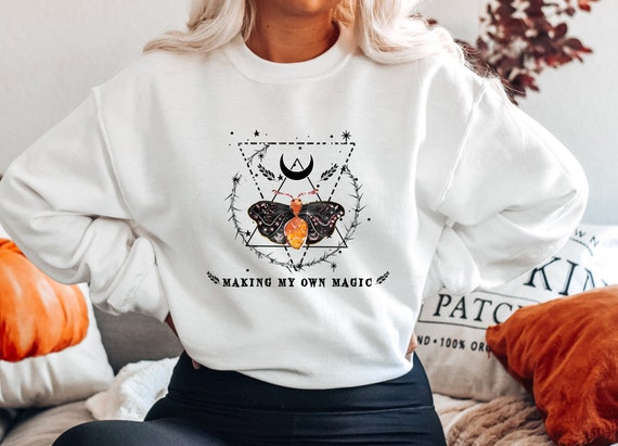 Halloween Sweater I Unisex Sweater I Making My Own Magic I