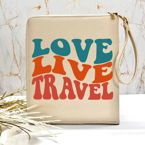 Personalized Passport Case, Travel Document Organizer, Passport Envelope, Travel Organizer, Personalized Envelope, Travel Organizer