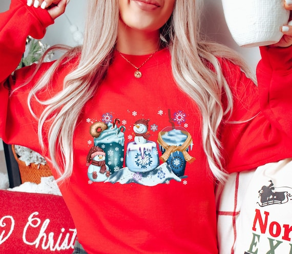Christmas Coffee Sweatshirt, Cute Christmas Sweatshirt, Christmas Sweater, Christmas Hot Chocolate, Hot Chocolate Cup