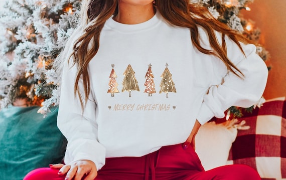 Merry Christmas sweater, Christmas tree sweater, Christmas sweater, Christmas tree sweater, winter motif shirt, Christmas sweater