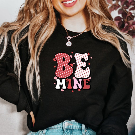 Cute Valentine's Day Shirt, Valentine's Day Sweatshirt, Valentine's Gift, Pair Sweater, Love Sweatshirt, Pair Gifts, Women's Sweatshirt