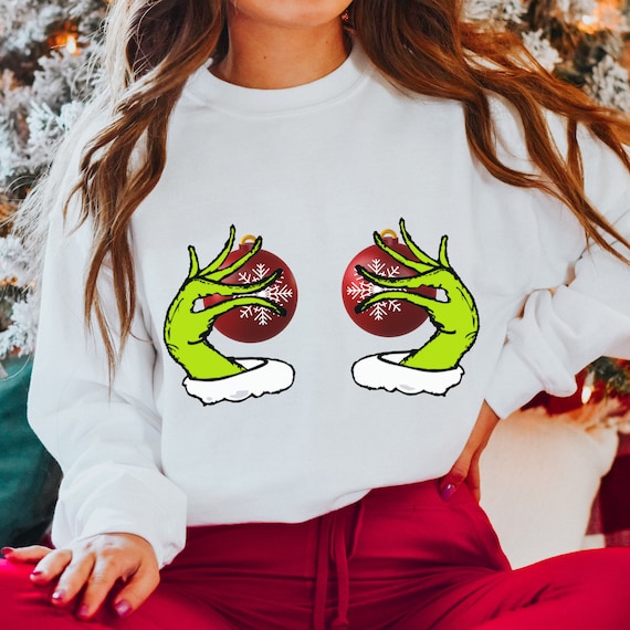 Funny Christmas sweater, sweater, Christmas tree sweater, Christmas sweater, Christmas tree sweater, winter motif shirt, Christmas sweater