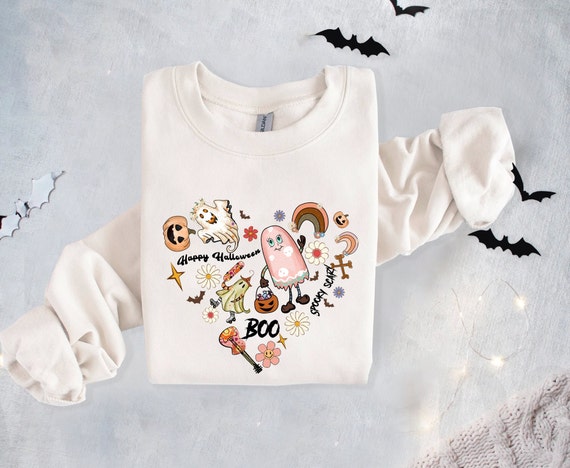 Cute Halloween Hoodie, Unisex Sweater