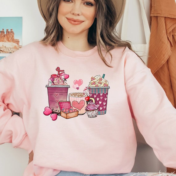 Valentine's Day Sweta Shirt, Valentine's Day Coffee Sweatshirt, Valentine's Day Sweater, Valentine's Day Shirt, Gifts for You, Couple Gifts