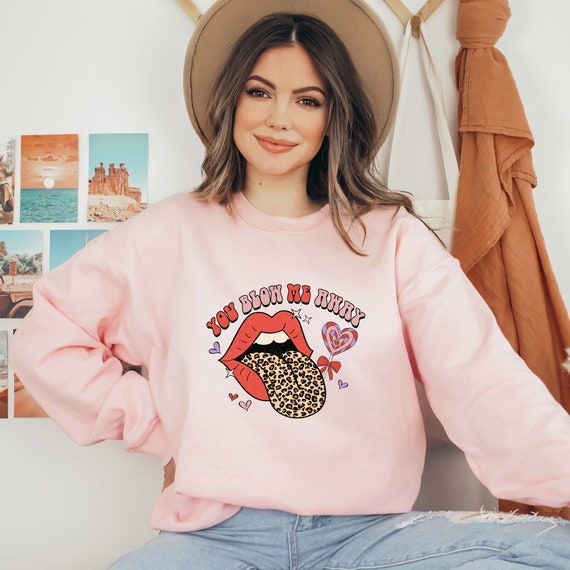 You blow me Away, Valentine's Day Pizza Sweatshirt, Valentine's Day Sweater, Valentine's Day Shirt, Gifts for You, Couple Gifts