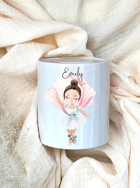 Personalized ceramic money box