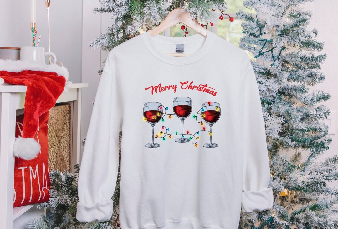 Frohe Weihnachten Pullover Weihnachtspullover Damen Etsy.de