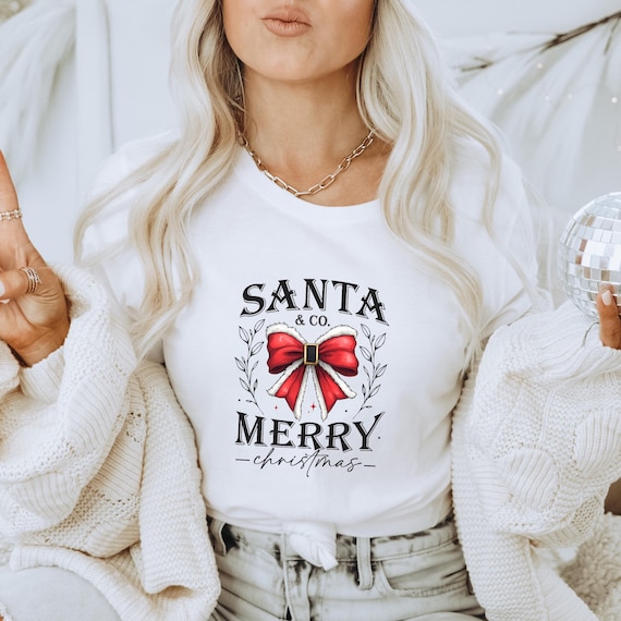 Merry Christmas Sweater, Santa Sweater, Christmas Sweater, Christmas Trees Sweater, Winter Motif Shirt, Christmas Sweater, Merry