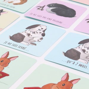 Jeu de memory - mon lapin et moi