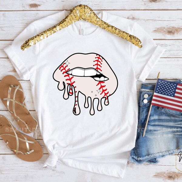 Baseball Drip Etsy