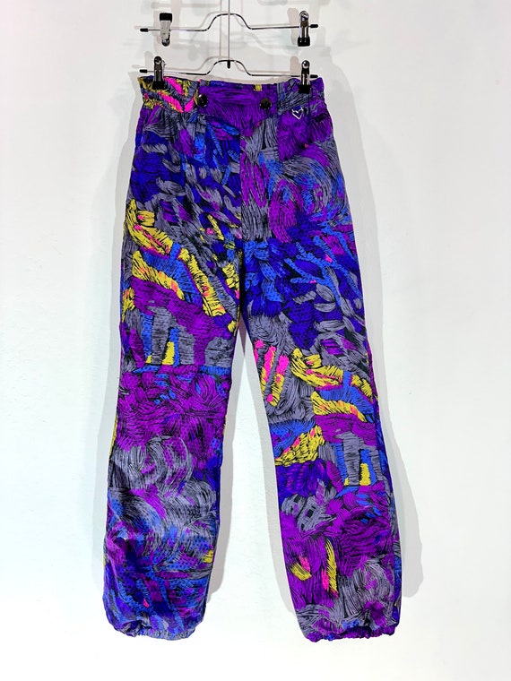 90s ski suit Obermeyer vintage matching set purpl… - image 7