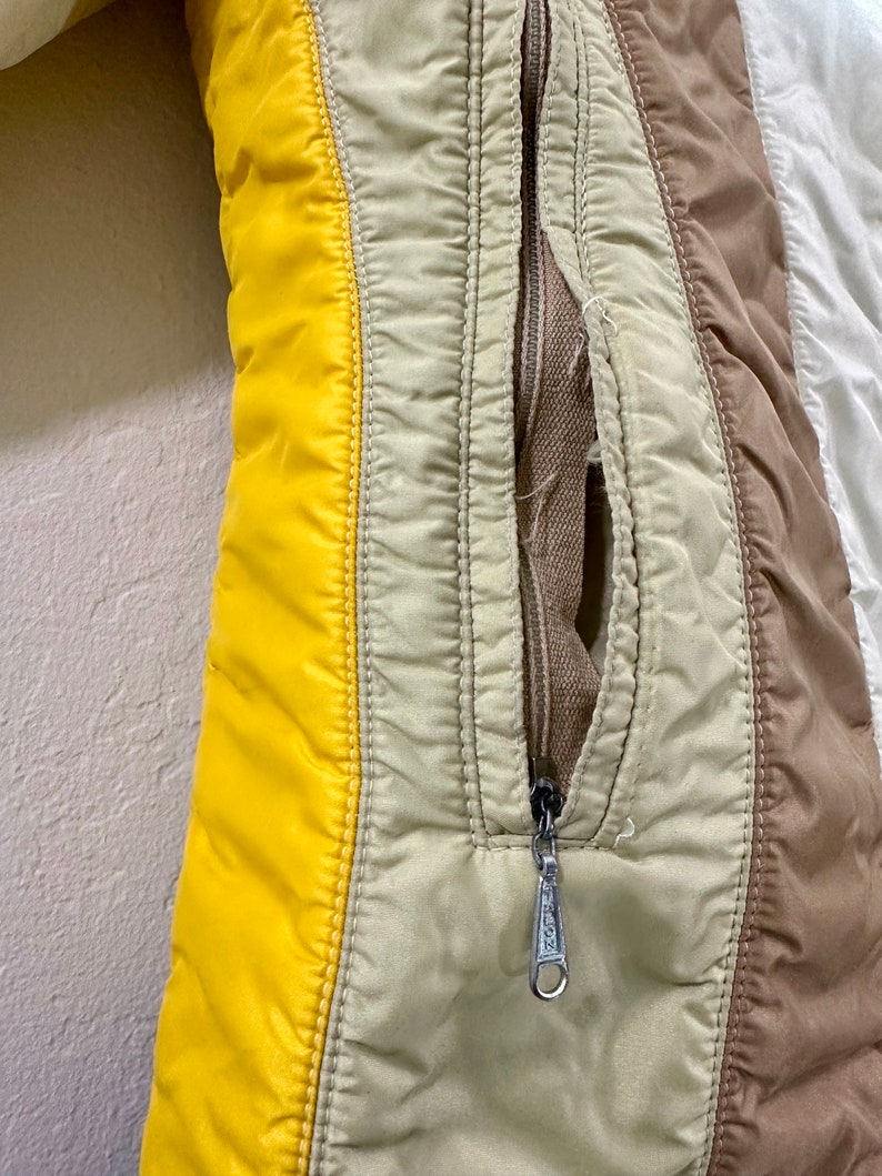 1970s 1980s Swing West Two Piece Matching Set Ski Snow Suit Bibs and