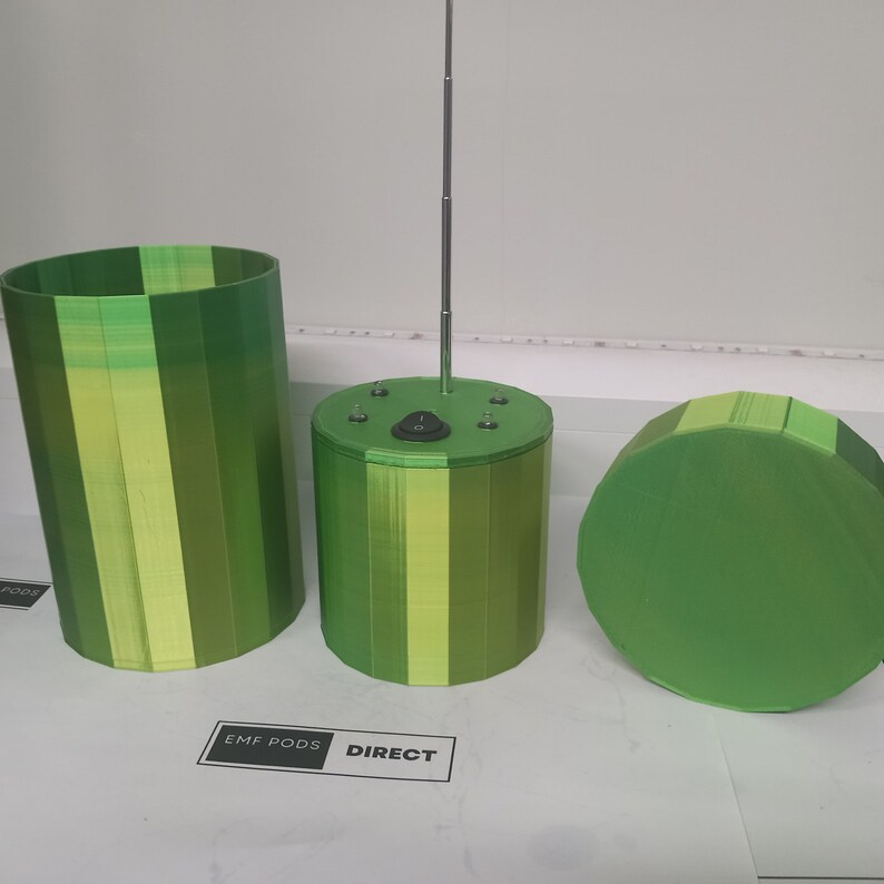 Custom Green R.E.M EMF Pod Emf Detection Device for Paranormal