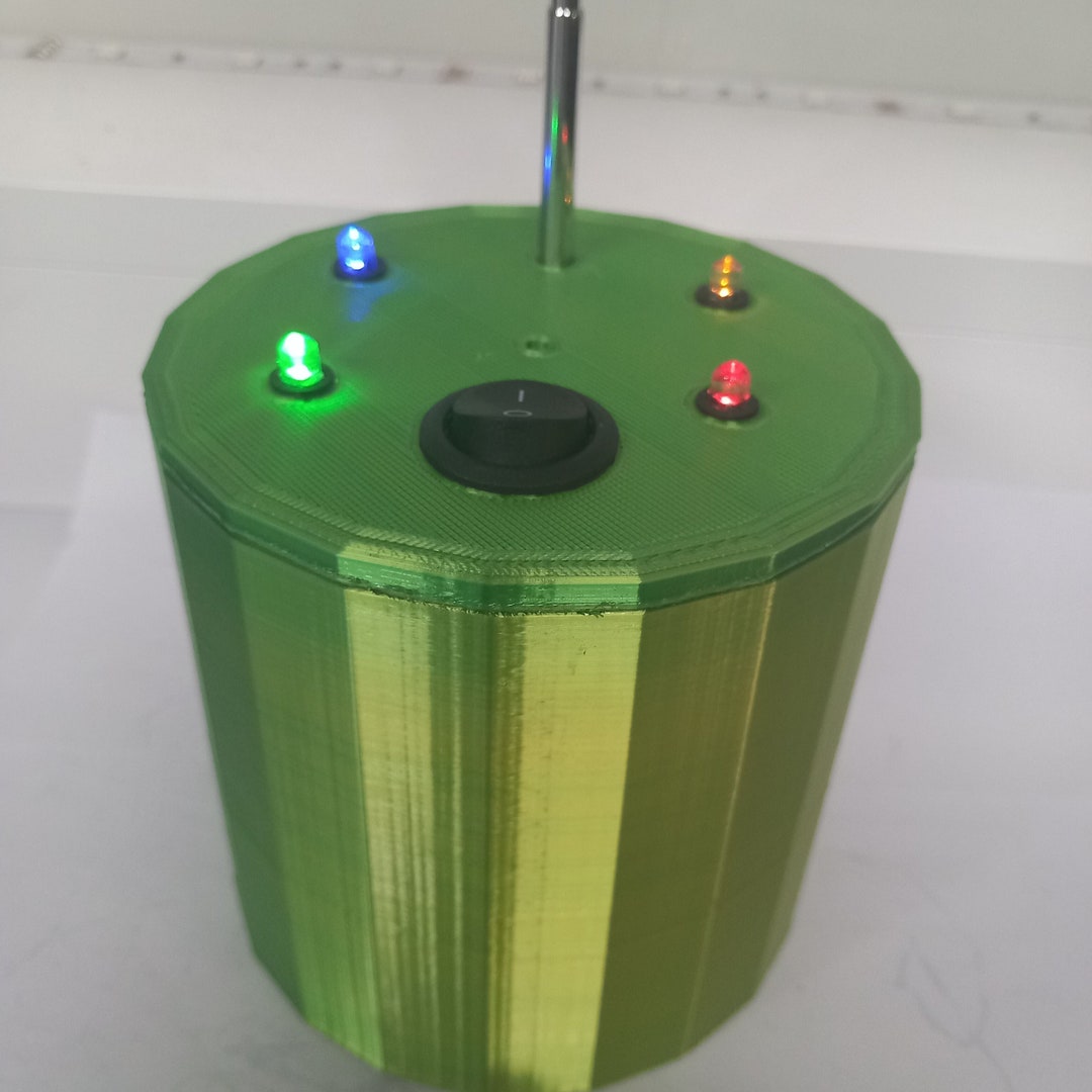 Custom Green R.E.M EMF Pod Emf Detection Device for Paranormal