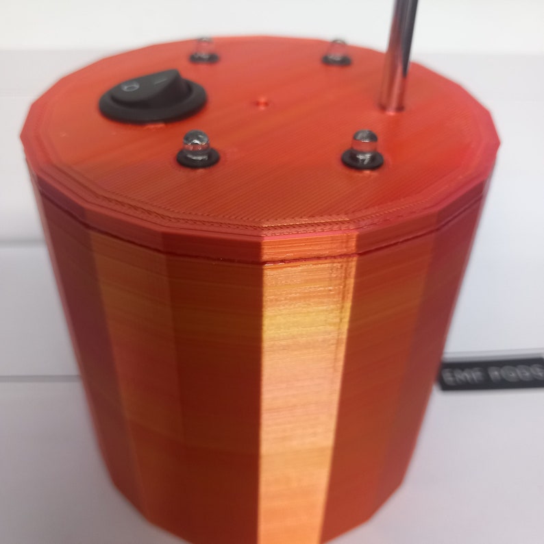 Custom Red and Gold R.e.m Emf Pod Emf Detection Device for Etsy